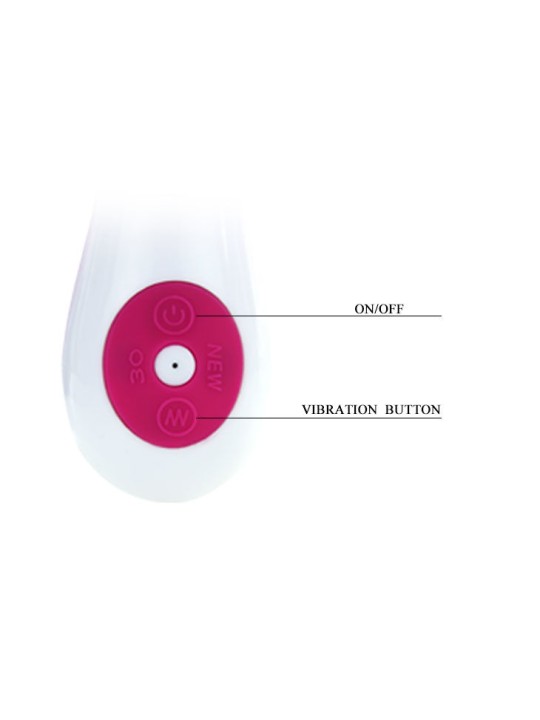 PRETTY LOVE FLIRTATION VIBRADOR CON ESTIMULADOR FELIX