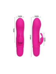PRETTY LOVE FLIRTATION VIBRADOR CON RABBIT CAESAR