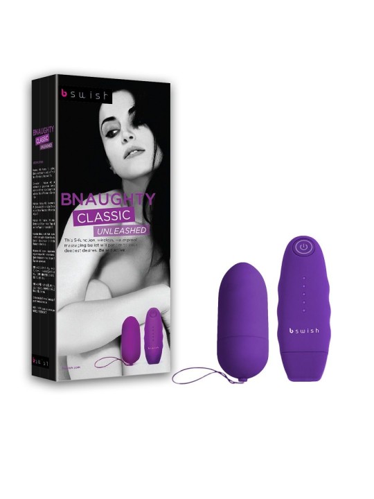 B SWISH BNAUGHTY UNLEASHED CLASSIC LILA CONTROL REMOTO