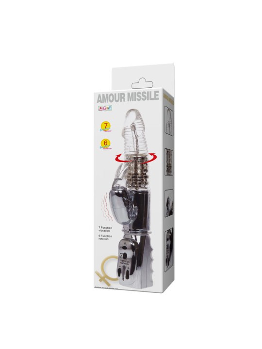 BAILE AMOUR MISSILE ROTADOR TRANSPARENTE 265 CM