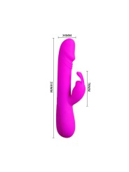 PRETTY LOVE FLIRTATION VIBRADOR CON RABBIT CLEMENT
