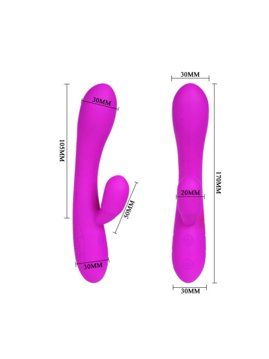PRETTY LOVE SMART VICTOR VIBRADOR CON ESTIMULADOR CLITORIS