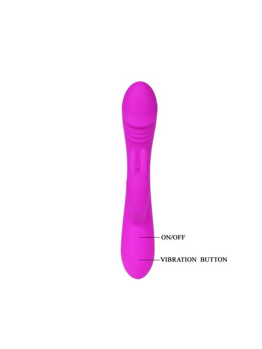 PRETTY LOVE SMART VIBRADOR CON RABBIT 30 MODOS HUNTER