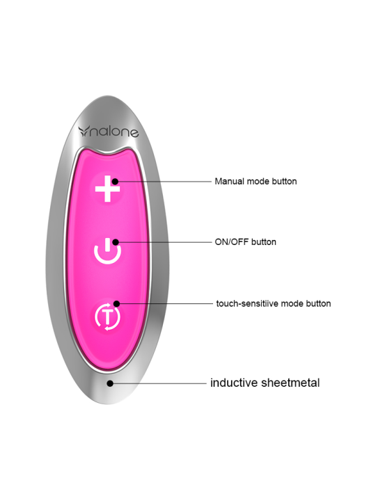NALONE CURVE VIBRADOR ESTIMULADOR INTELIGENTE
