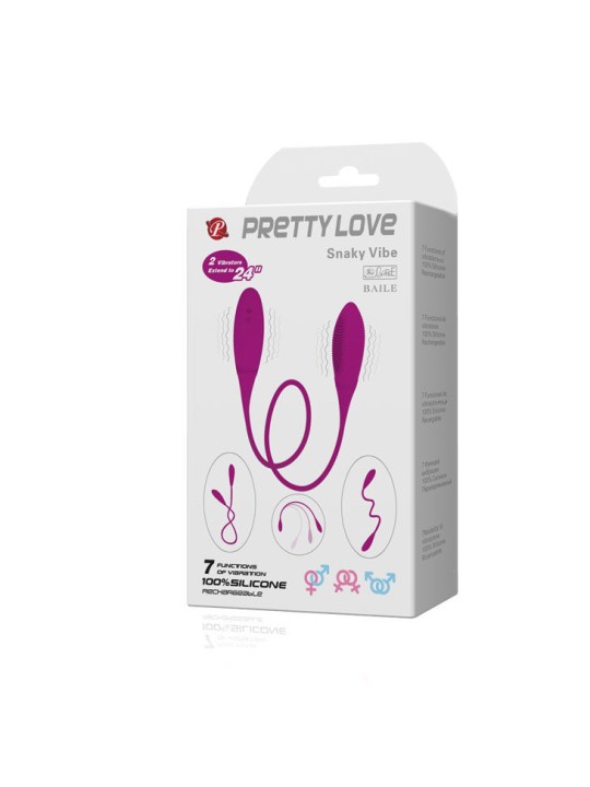 PRETTY LOVE SNAKY DELUXE VIBRADOR 7 V