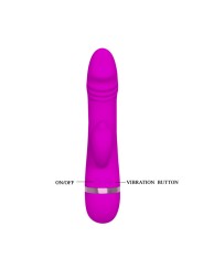 PRETTY LOVE FLIRTATION VIBRADOR CON RABBIT DAVID