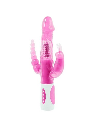 BAILE PRETTY BUNNY TRIPLE VIBRADOR ROTADOR