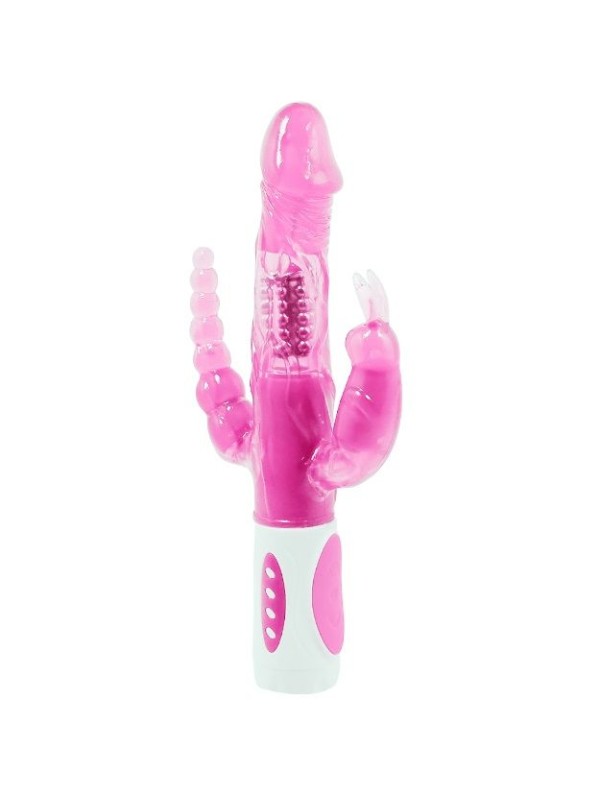 BAILE PRETTY BUNNY TRIPLE VIBRADOR ROTADOR