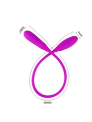 PRETTY LOVE SMART SNAKY VIBE VIBRADOR 7 V 3 TICKLING