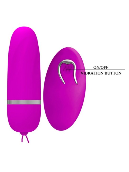 PRETTY LOVE HUEVO VIBRADOR DEBBY CON MANDO