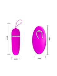 PRETTY LOVE HUEVO VIBRADOR DEBBY CON MANDO