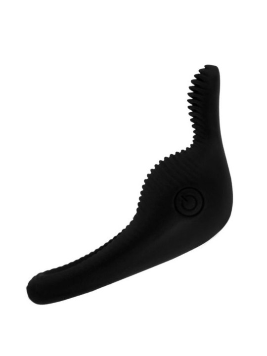 PRETTY LOVE THIMBLE ANILLO VIBRADOR NEGRO