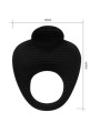 PRETTY LOVE THIMBLE ANILLO VIBRADOR NEGRO