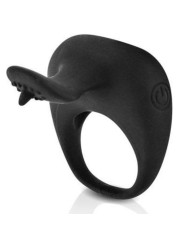 PRETTY LOVE THIMBLE ANILLO VIBRADOR NEGRO