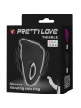 PRETTY LOVE THIMBLE ANILLO VIBRADOR NEGRO