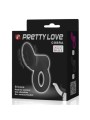 PRETTY LOVE COBRA ANILLO VIBRADOR COBRA NEGRO