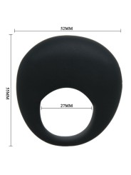PRETTY LOVE TRAP ANILLO VIBRADOR NEGRO