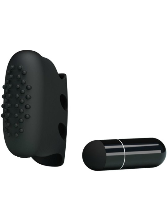 PRETTY LOVE FLIRTATION DEDAL CON VIBRACION STEWARD NEGRO