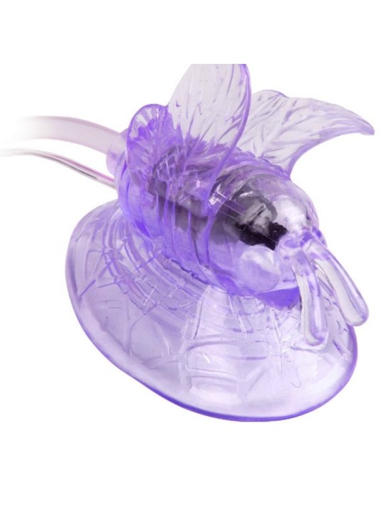 BAILE MARIPOSA VIBRADORA ESTIMULACION CLITORIS LILA