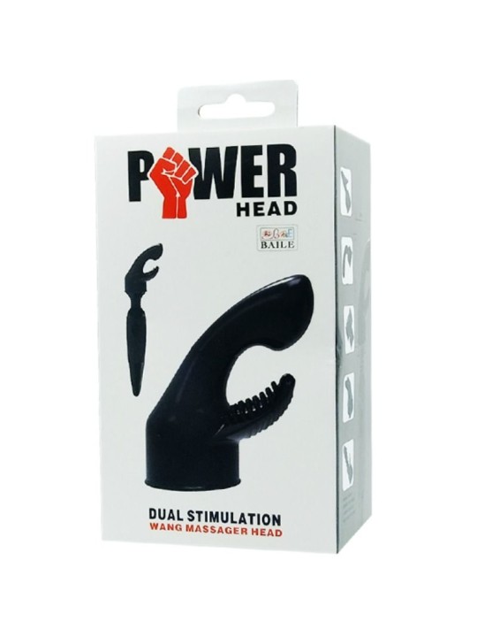 BAILE POWER HEAD CABEZAL INTERCAMBIALE PARA MASAJEADOR ESTIMULACION PUNTO G Y CLITORIS