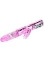 BAILE VIBRADOR RECARGABLE CON ROTACION Y ESTIMULADOR THROBBING BUTTERF