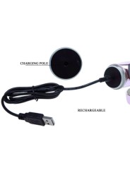 BAILE VIBRADOR RECARGABLE CON ROTACION Y ESTIMULADOR THROBBING BUTTERF