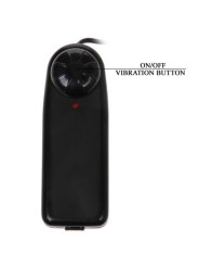 BAILE DILDO REALISTICO CON VIBRACION Y ROTACION 20 CM