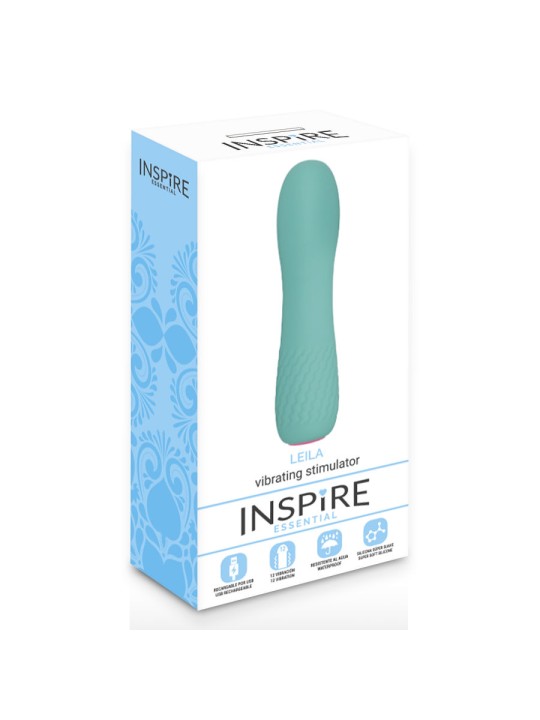 INSPIRE ESSENTIAL LEILA VIBRADOR TURQUESA