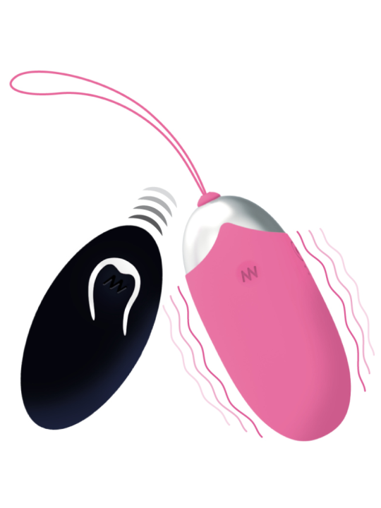 INTENSE FLIPPY II HUEVO RECARGABLE REMOTO ROSA