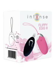 INTENSE FLIPPY II HUEVO RECARGABLE REMOTO ROSA