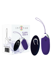 INTENSE FLIPPY II HUEVO RECARGABLE REMOTO LILA