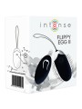 INTENSE FLIPPY II HUEVO RECARGABLE REMOTO NEGRO