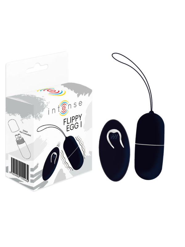 INTENSE FLIPPY I HUEVO CONTROL REMOTO NEGRO