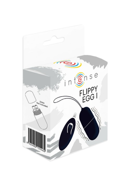 INTENSE FLIPPY I HUEVO CONTROL REMOTO NEGRO
