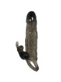 BAILE BRAVE MAN FUNDA REALISTICA PENE CON RABBIT 165 CM NEGRO