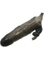 BAILE BRAVE MAN FUNDA REALISTICA PENE CON RABBIT 165 CM NEGRO