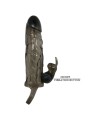 BAILE BRAVE MAN FUNDA REALISTICA PENE CON RABBIT 165 CM NEGRO
