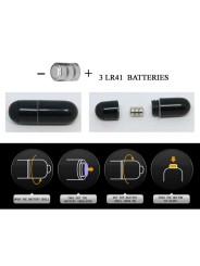 BAILE BRAVE MAN FUNDA REALISTICA PENE CON RABBIT 165 CM NEGRO