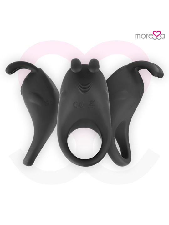 MORESSA BRAD PREMIUM SILICONE RECARGABLE NEGRO