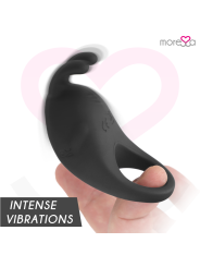 MORESSA BRAD PREMIUM SILICONE RECARGABLE NEGRO