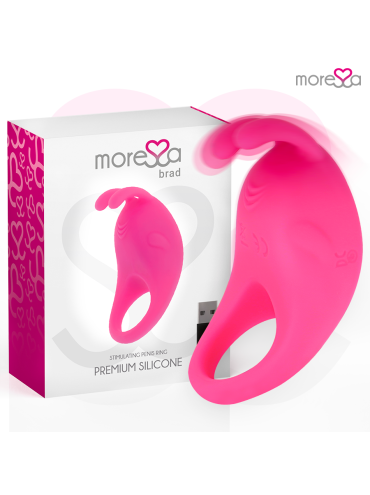 MORESSA BRAD PREMIUM SILICONE RECARGABLE ROSA