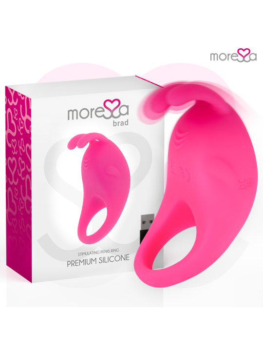 MORESSA BRAD PREMIUM SILICONE RECARGABLE ROSA