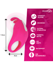 MORESSA BRAD PREMIUM SILICONE RECARGABLE ROSA