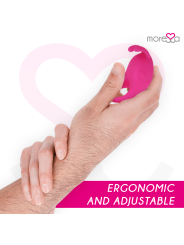 MORESSA BRAD PREMIUM SILICONE RECARGABLE ROSA