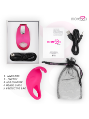 MORESSA BRAD PREMIUM SILICONE RECARGABLE ROSA