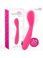 MORESSA DRUSO MASAJEADOR DUO PUNTO G Y SUERO PELVICO PREMIUM SILICONE RECARGABLE