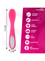 MORESSA DRUSO MASAJEADOR DUO PUNTO G Y SUERO PELVICO PREMIUM SILICONE RECARGABLE