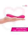 MORESSA DRUSO MASAJEADOR DUO PUNTO G Y SUERO PELVICO PREMIUM SILICONE RECARGABLE