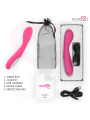 MORESSA DRUSO MASAJEADOR DUO PUNTO G Y SUERO PELVICO PREMIUM SILICONE RECARGABLE