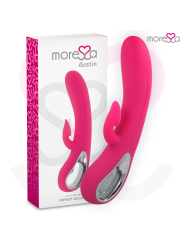 MORESSA DUSTIN ONDAS ESTIMULADORAS CLITORIAL Y POTENTE VIBRACION PREMIUM SILICONE RECARGABLE